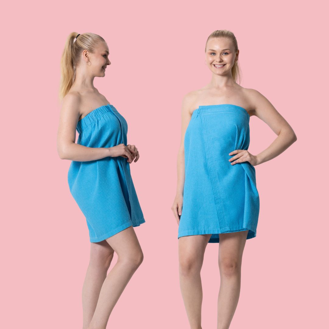 Waffle Spa Wrap for Women