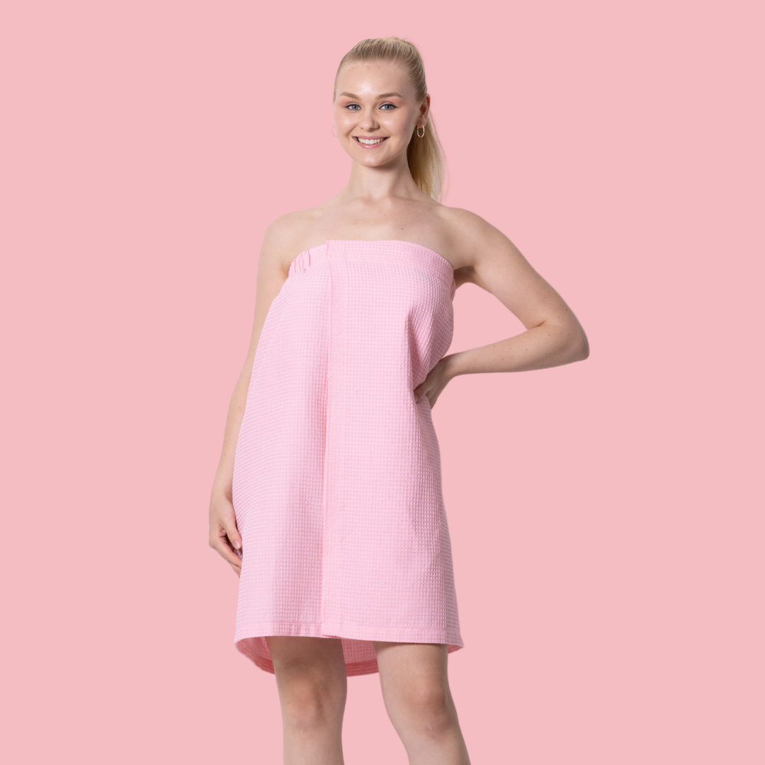 Waffle Spa Wrap for Women