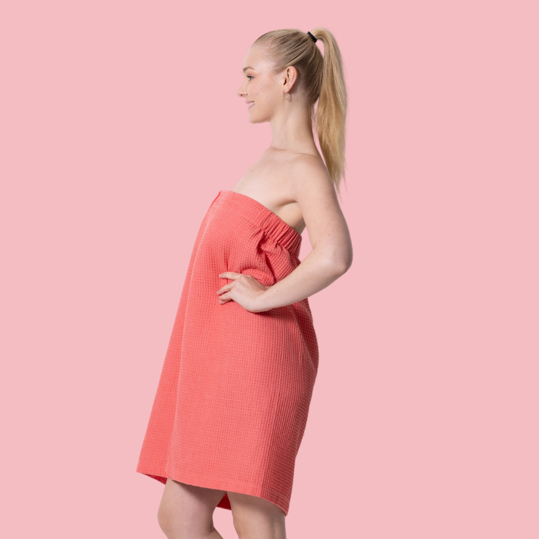 Waffle Spa Wrap for Women