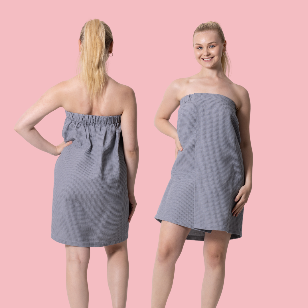 Waffle Spa Wrap for Women