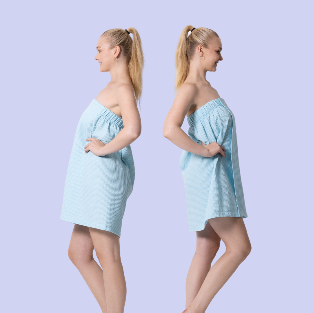 Waffle Spa Wrap for Women